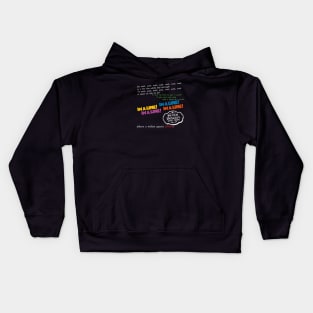 In A Line! Kids Hoodie